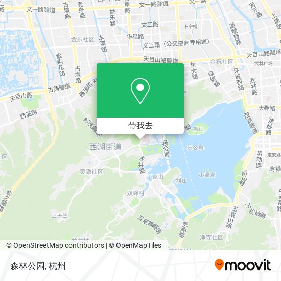 森林公园地图