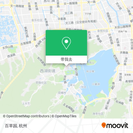 百草园地图