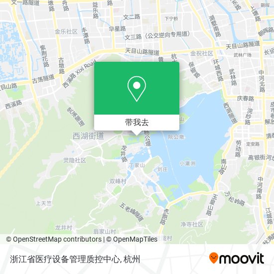 浙江省医疗设备管理质控中心地图
