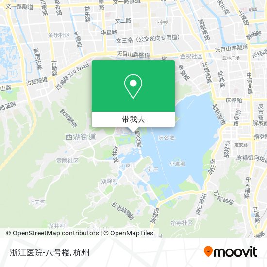 浙江医院-八号楼地图
