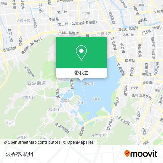 波香亭地图