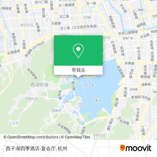 西子湖四季酒店-宴会厅地图