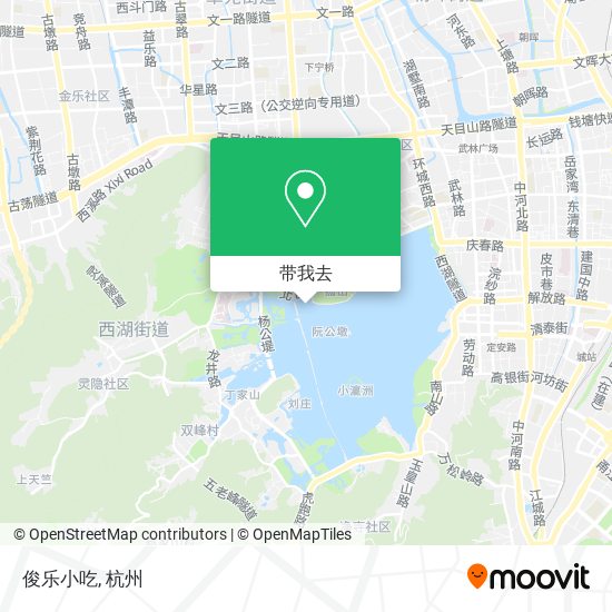 俊乐小吃地图