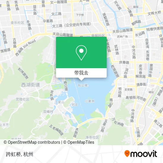 跨虹桥地图