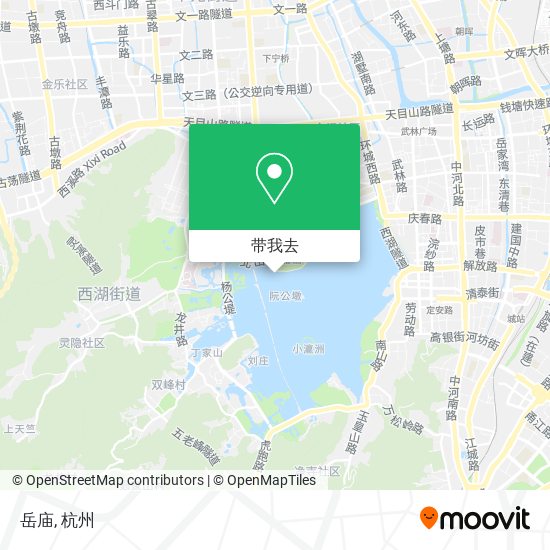 岳庙地图