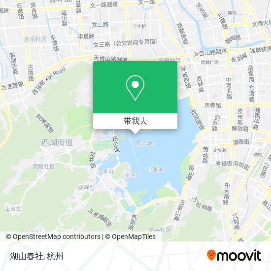 湖山春社地图