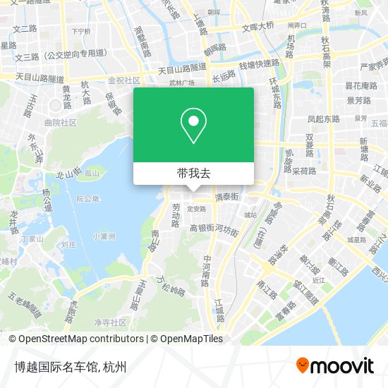 博越国际名车馆地图