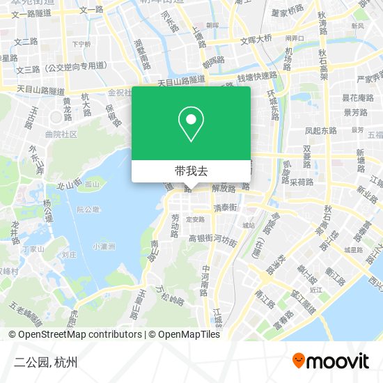 二公园地图