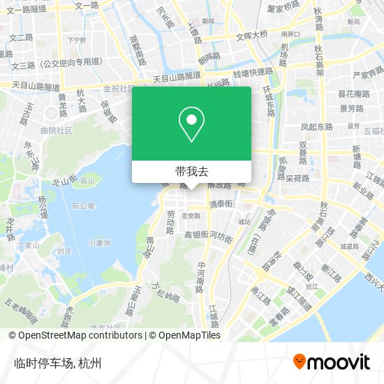 临时停车场地图