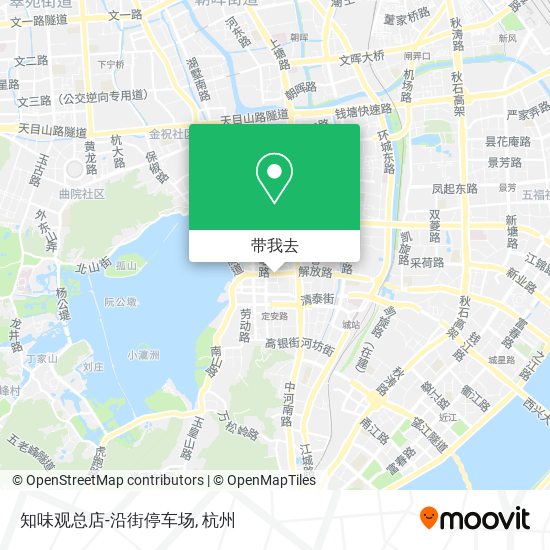 知味观总店-沿街停车场地图