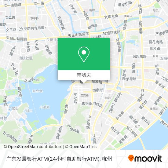 广东发展银行ATM(24小时自助银行ATM)地图