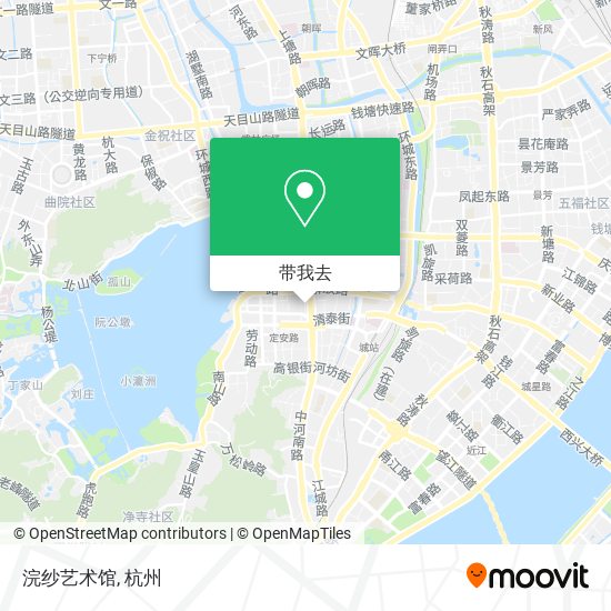 浣纱艺术馆地图