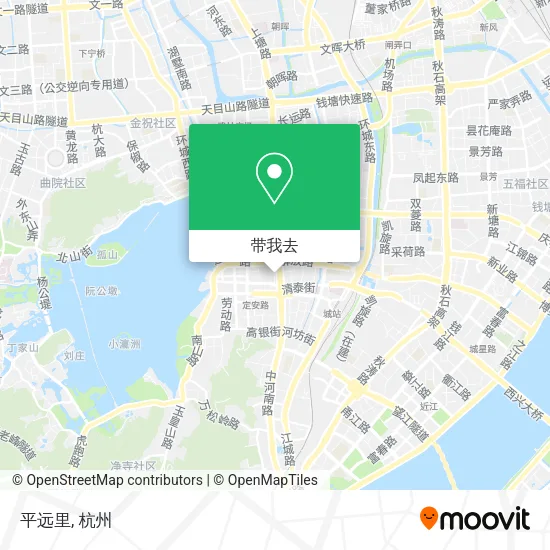 平远里地图