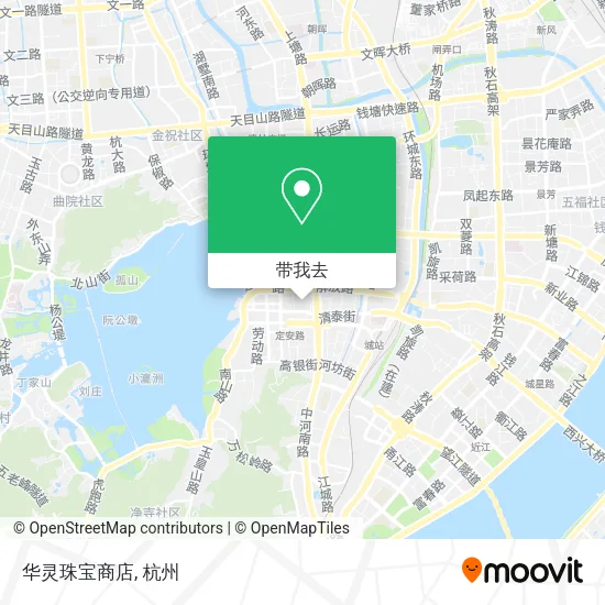 华灵珠宝商店地图