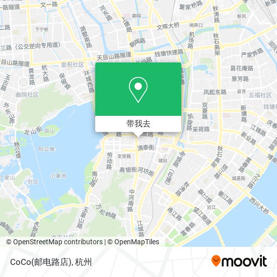 CoCo(邮电路店)地图