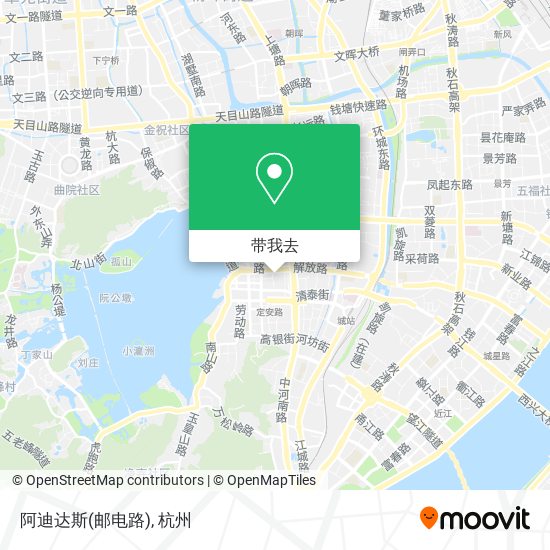 阿迪达斯(邮电路)地图