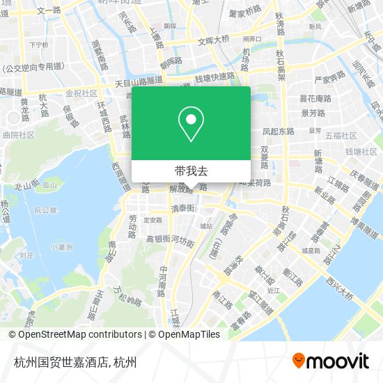 杭州国贸世嘉酒店地图