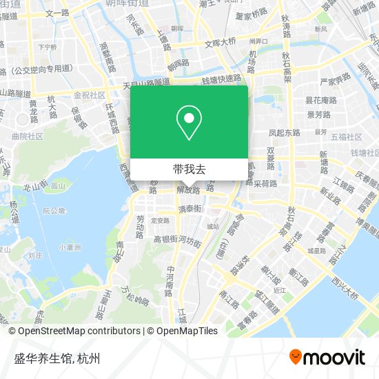 盛华养生馆地图