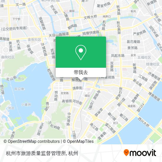 杭州市旅游质量监督管理所地图