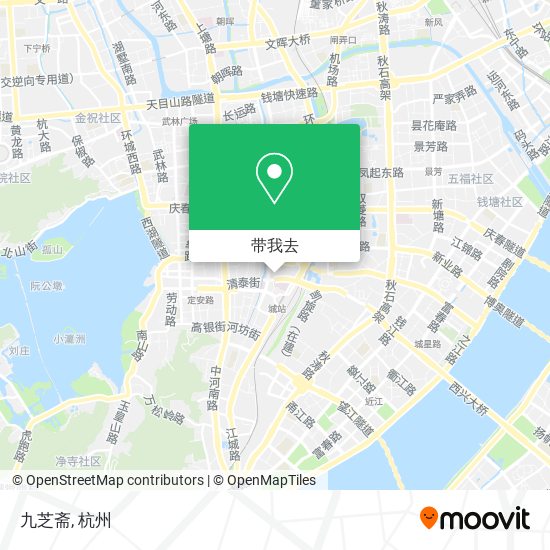 九芝斋地图