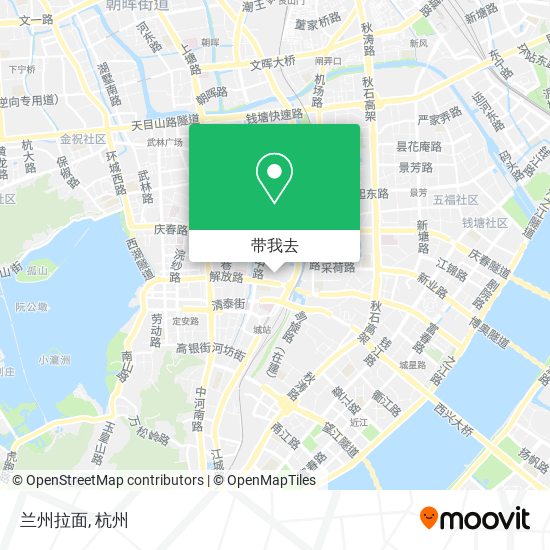 兰州拉面地图