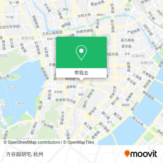 方谷园胡宅地图