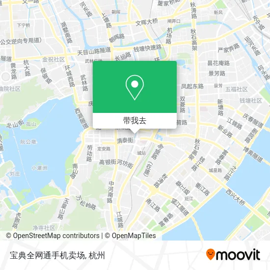 宝典全网通手机卖场地图
