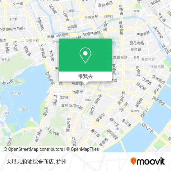 大塔儿粮油综合商店地图