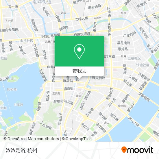 浓浓足浴地图