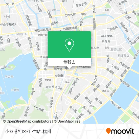 小营巷社区-卫生站地图