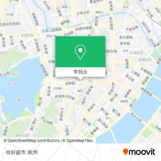 你好超市地图