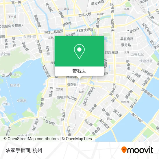 农家手擀面地图