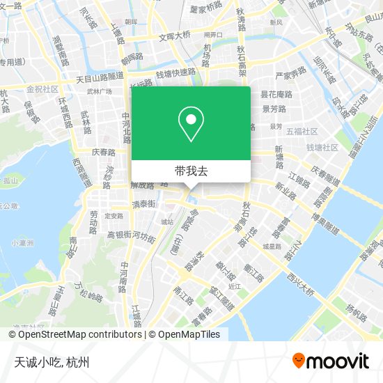 天诚小吃地图