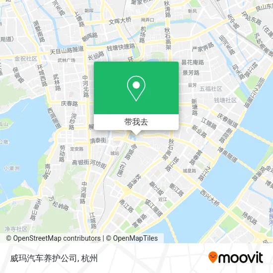 威玛汽车养护公司地图
