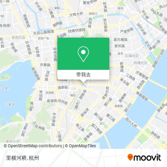 里横河桥地图