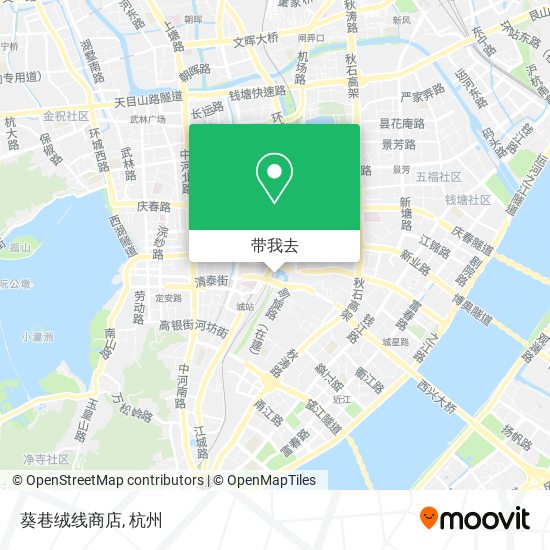 葵巷绒线商店地图
