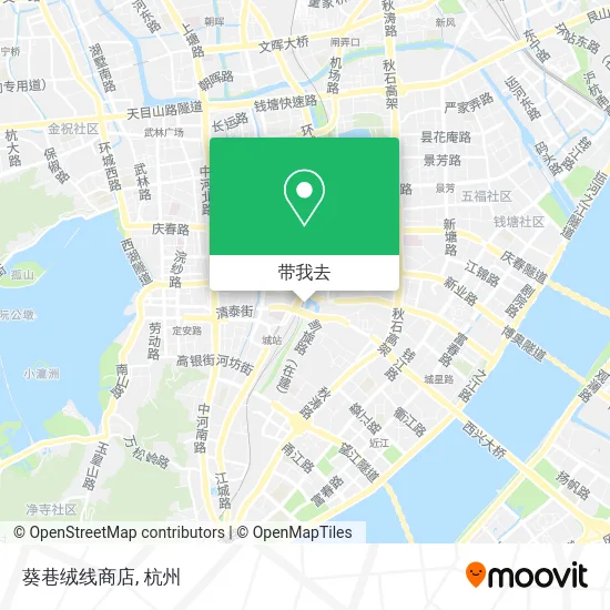 葵巷绒线商店地图