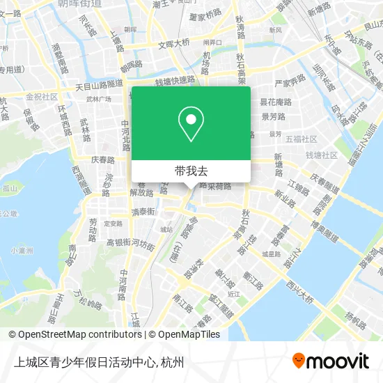 上城区青少年假日活动中心地图