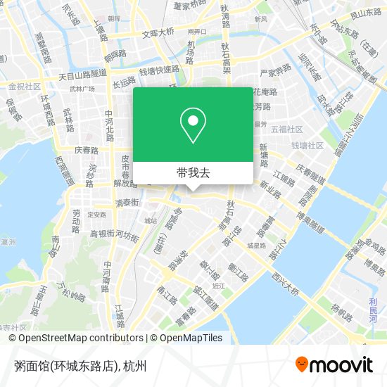 粥面馆(环城东路店)地图