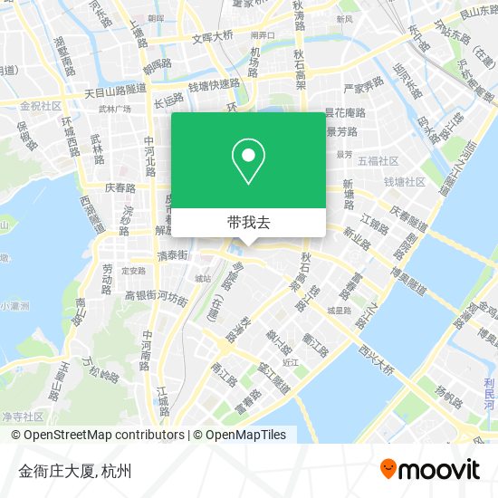 金衙庄大厦地图