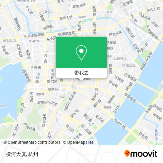 横河大厦地图