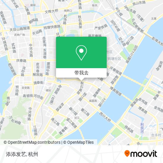 添添发艺地图