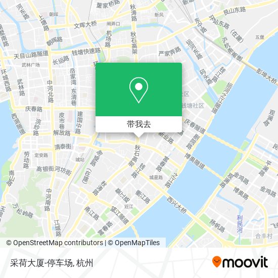 采荷大厦-停车场地图