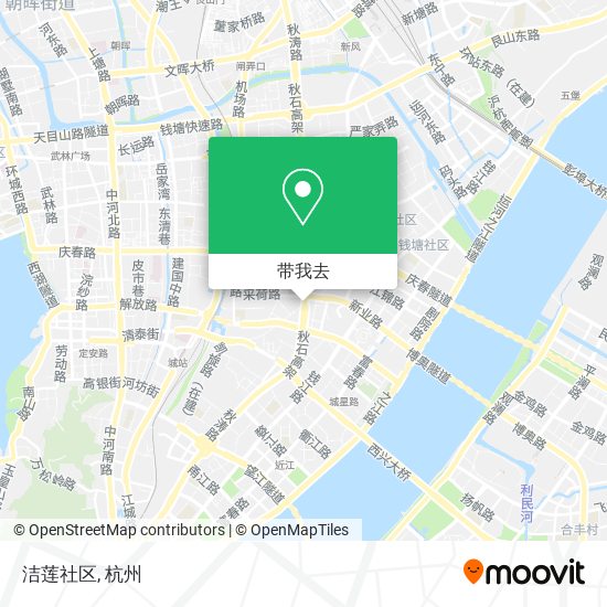 洁莲社区地图