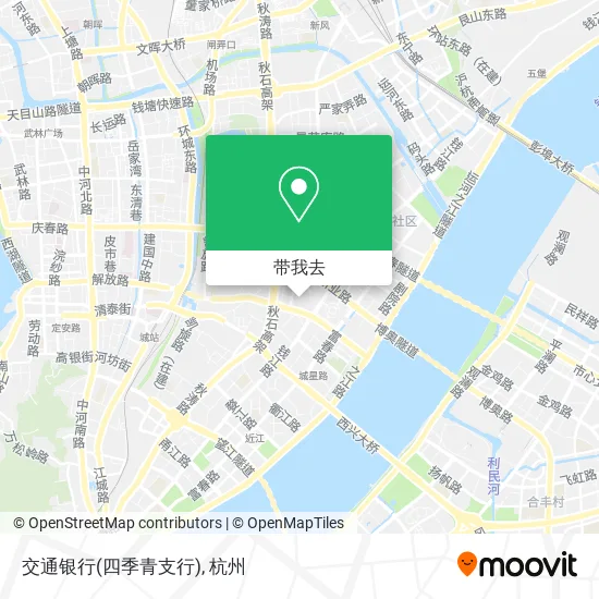 交通银行(四季青支行)地图