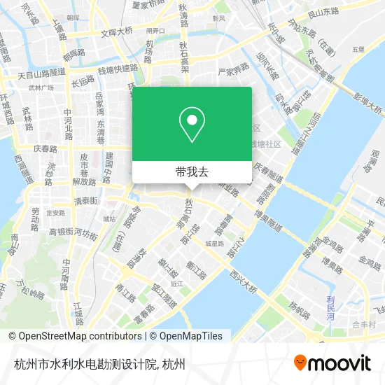 杭州市水利水电勘测设计院地图
