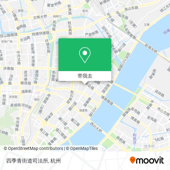 四季青街道司法所地图