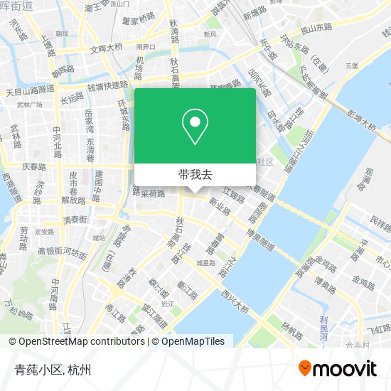 青莼小区地图