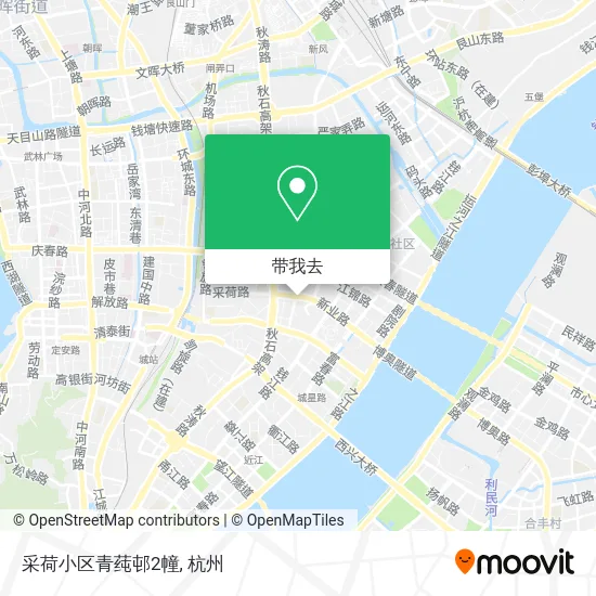 采荷小区青莼邨2幢地图