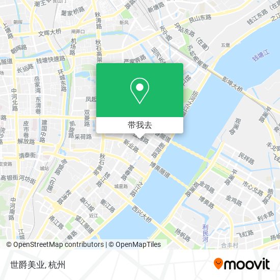 世爵美业地图